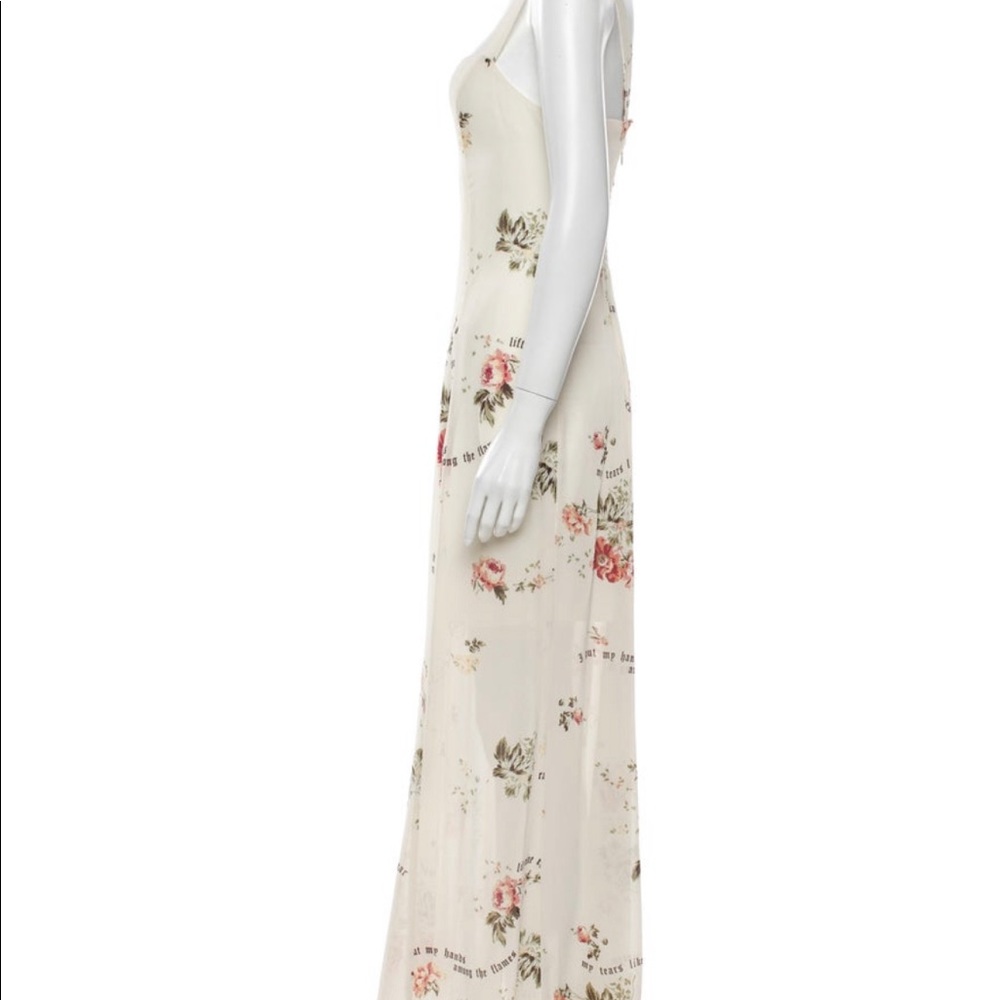 Reformation Floral Maxi Dress size US 4 brand new